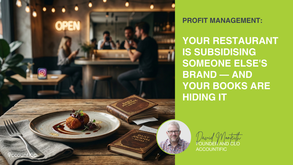 Canadian restaurant owner's guide to hidden influencer marketing costs — profit management by Accountific CEO David Monteith